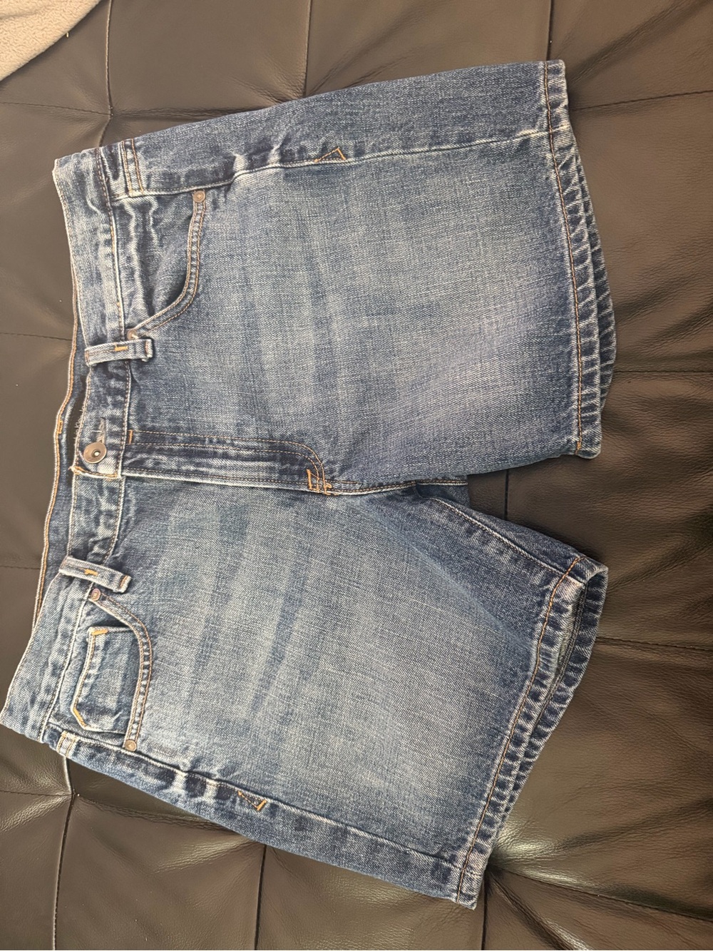 Calvin Klein Jeans Light Blue Denim Relaxed Shorts